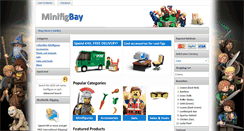 Desktop Screenshot of minifigbay.com